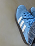 adidas「T头鞋」VL COURT复古休闲板鞋德训鞋男女阿迪达斯轻运动 蓝色/亮白/树脂黄 (推荐女生选小半码)   36 实拍图
