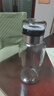 【送杯套】大容量加厚玻璃杯子便携杯茶水分离带杯套泡茶水杯 透明 1000ml吨吨桶 1只装 实拍图