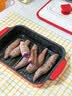 魔幻厨房微波炉专用【方形】料理盒百宝盒金属烤盘多功能不粘饭盒微波转热 实拍图