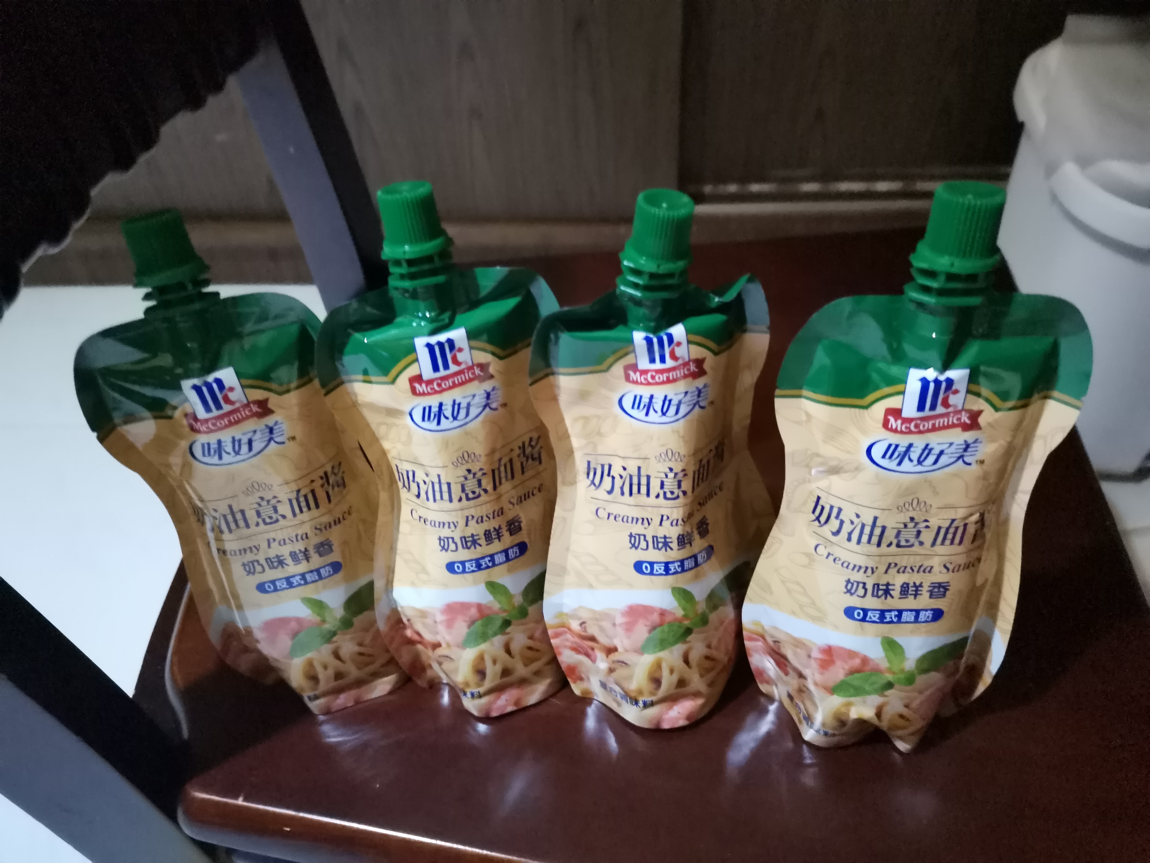 味好美（McCormicK）奶油意面酱挤挤装 200g【0反式脂肪/一酱多用】地道风味意面酱 实拍图