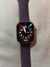 Apple/苹果 Watch S11 智能手表GPS+蜂窝款46毫米银色铝金属表壳雾紫色运动型表带M/L MFDL4CH/B 实拍图