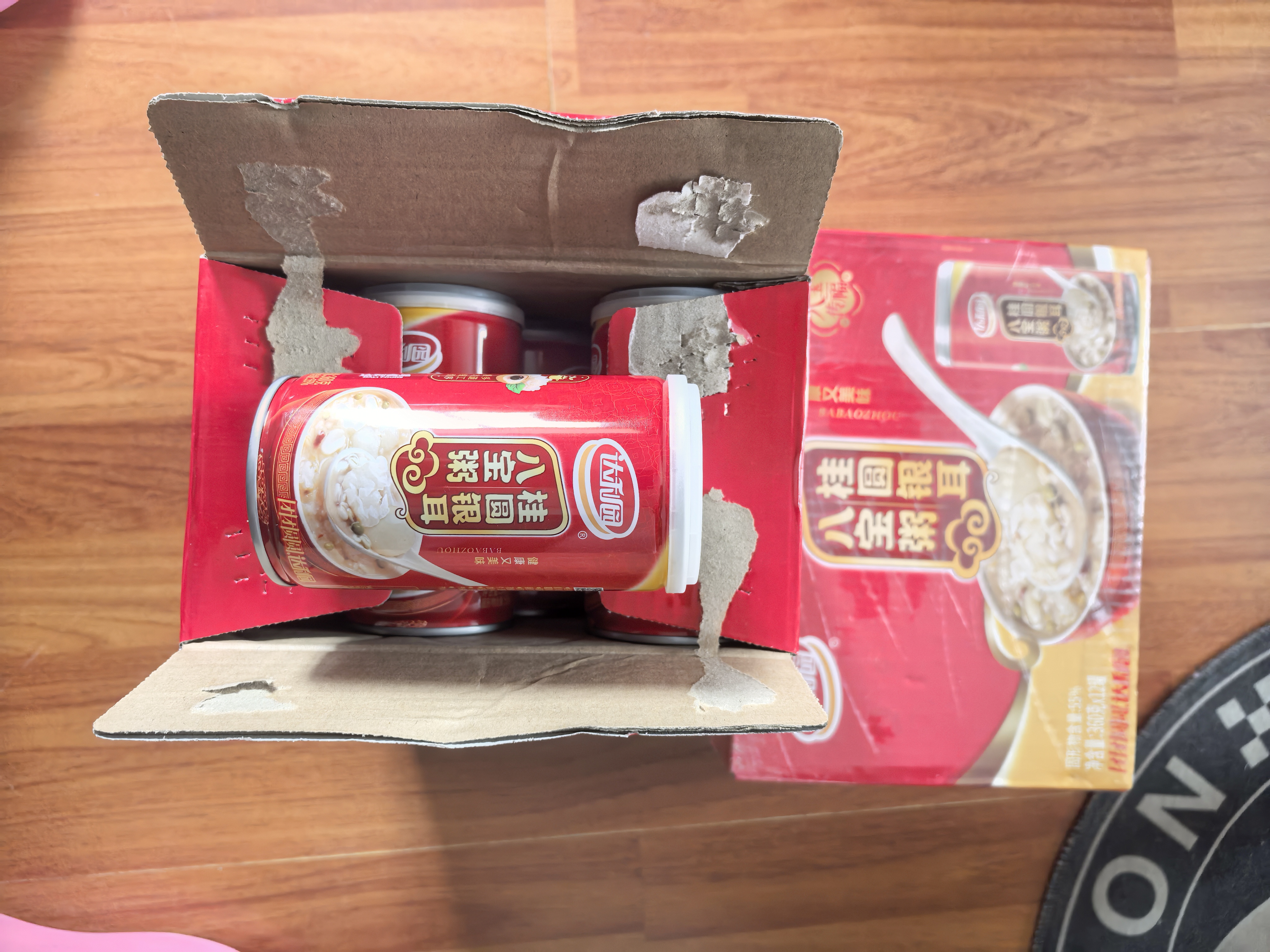 达利园桂圆银耳八宝粥送礼方便速食早餐粥即食罐头360g*12罐*2箱 实拍图