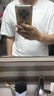 【京东直采】重磅纯棉 圆领短袖男款t恤衣服女士t恤服装真5折专场 白色（短袖） XL （125-140斤） 实拍图