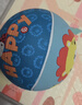 费雪（Fisher-Price）儿童玩具球17cm 小皮球拍拍球幼儿园橡胶篮球老虎生日礼物礼品 实拍图