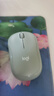罗技（Logitech）M221 轻音鼠标 无线鼠标 办公鼠标 对称鼠标 带无线微型接收器 薄荷绿 实拍图
