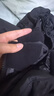 保姆鹅  【风墙】儿童羽绒服宝宝中长款护脸加厚外套保暖童装[NG2664] 炭黑 120 实拍图