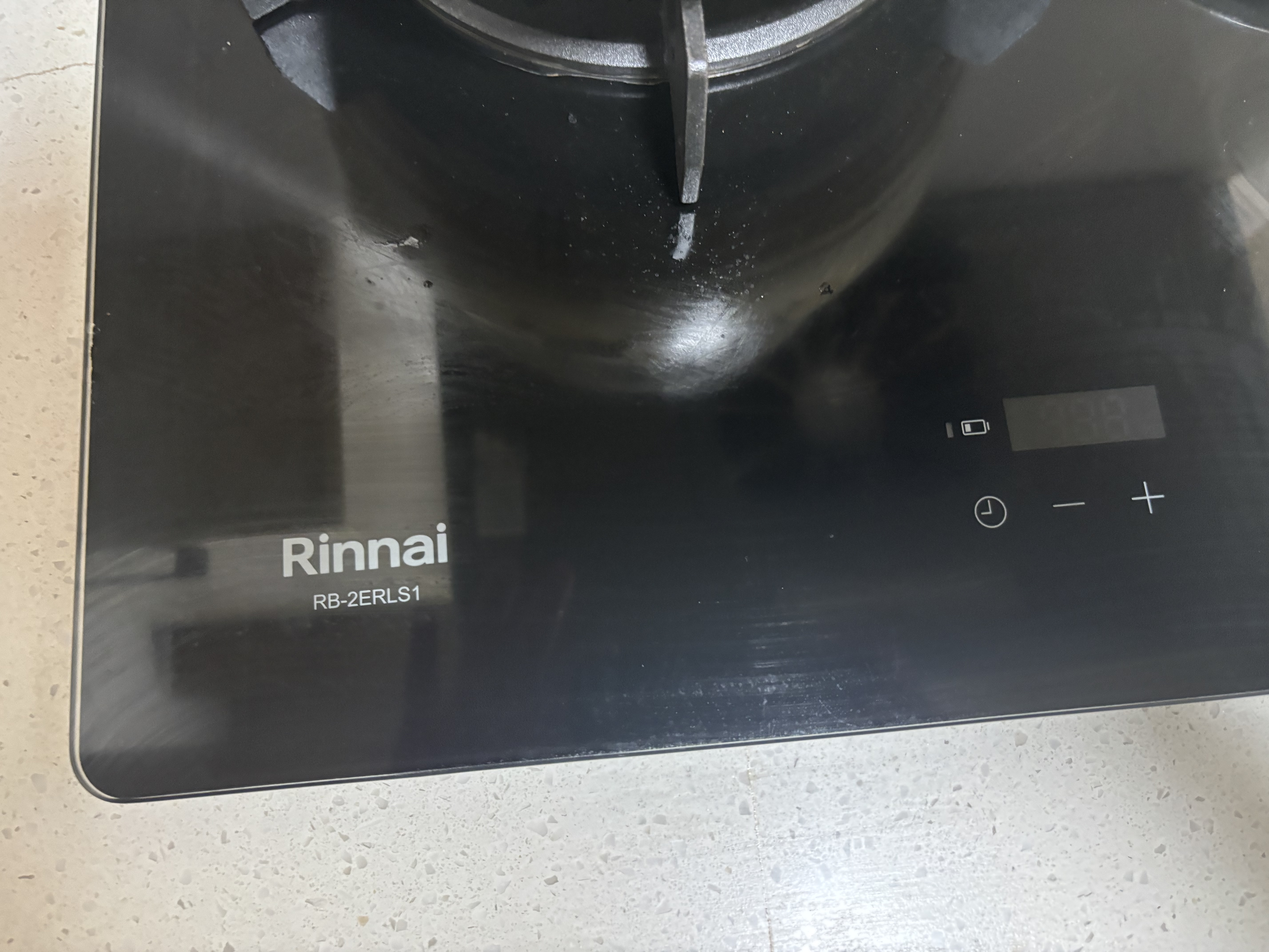 林内（Rinnai）天然气燃气灶双灶具家用5.2KW大火力猛火灶双眼定时莲花火防干烧嵌入式高配上门安装可调节2ERLS1 实拍图