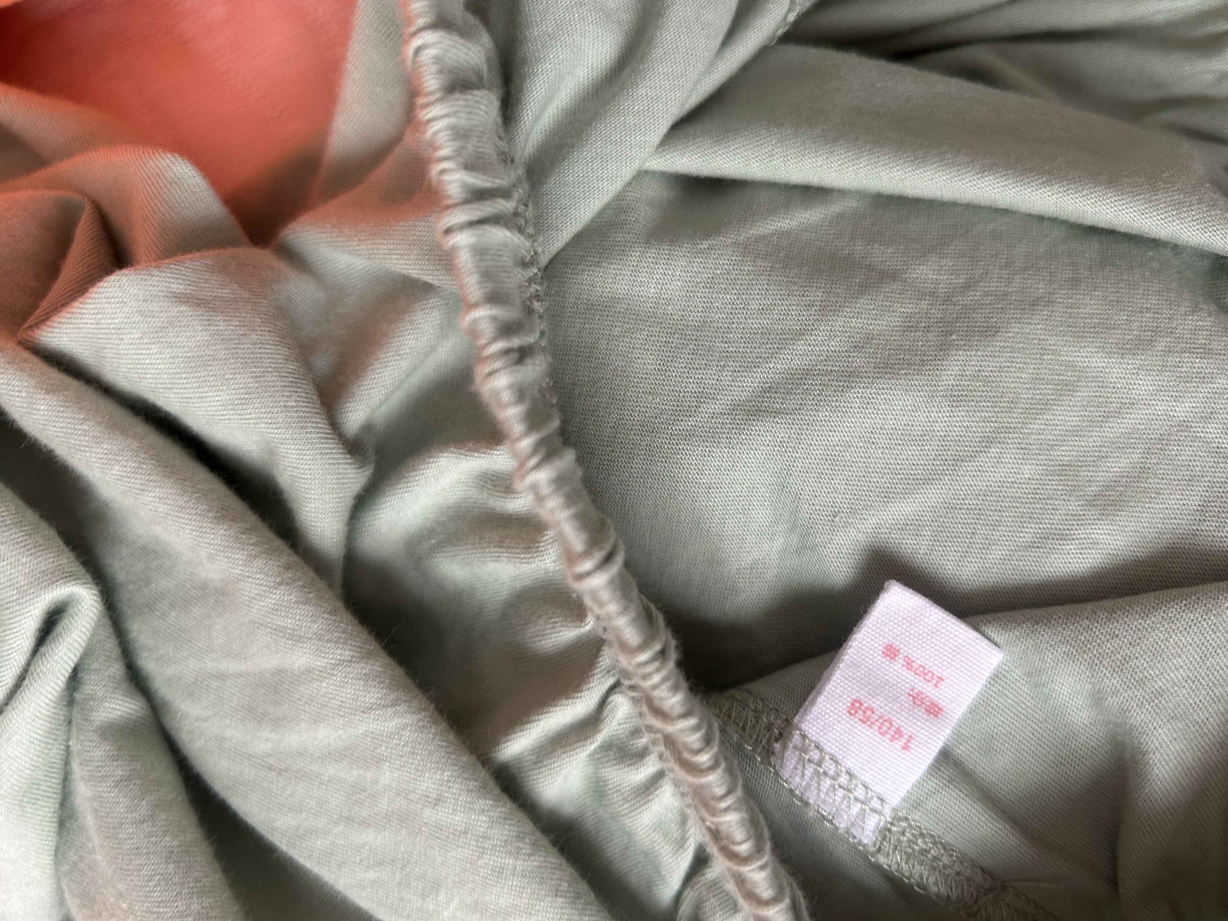 红豆居家（Hodohome）儿童睡衣女童夏季纯棉套头家居服中大童短袖短裤套装300薄荷绿140 实拍图