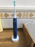 飞利浦（PHILIPS）【父亲节礼物】声波电动牙刷钻石3系 5倍洁齿5种模式 洁净刷头*2  价保618 HX5181/02蓝 实拍图