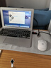 罗技（Logitech）M221 轻音鼠标 无线鼠标 办公鼠标 对称鼠标 带无线微型接收器 米白色 实拍图