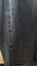 真维斯（Jeanswest）牛仔裤女2026夏季高腰阔腿裤垂感时尚宽松女士长裤子女深蓝色XL 实拍图