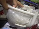 【京喜甄选】椅子万向轮美缝凳子带轮旋转擦地矮凳美甲修脚凳滑轮 儿童凳-米白色款 实拍图