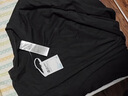迪卡侬（DECATHLON）凉感长袖t恤男春夏季防晒跑步服男士打底衫运动跑步健身速干长袖 经典黑 L 实拍图