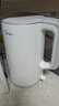 美的（Midea）烧水壶电热水壶304食品级不锈钢无缝内胆双层防烫1.7L大容量1800W智能断电SHJ1721 实拍图