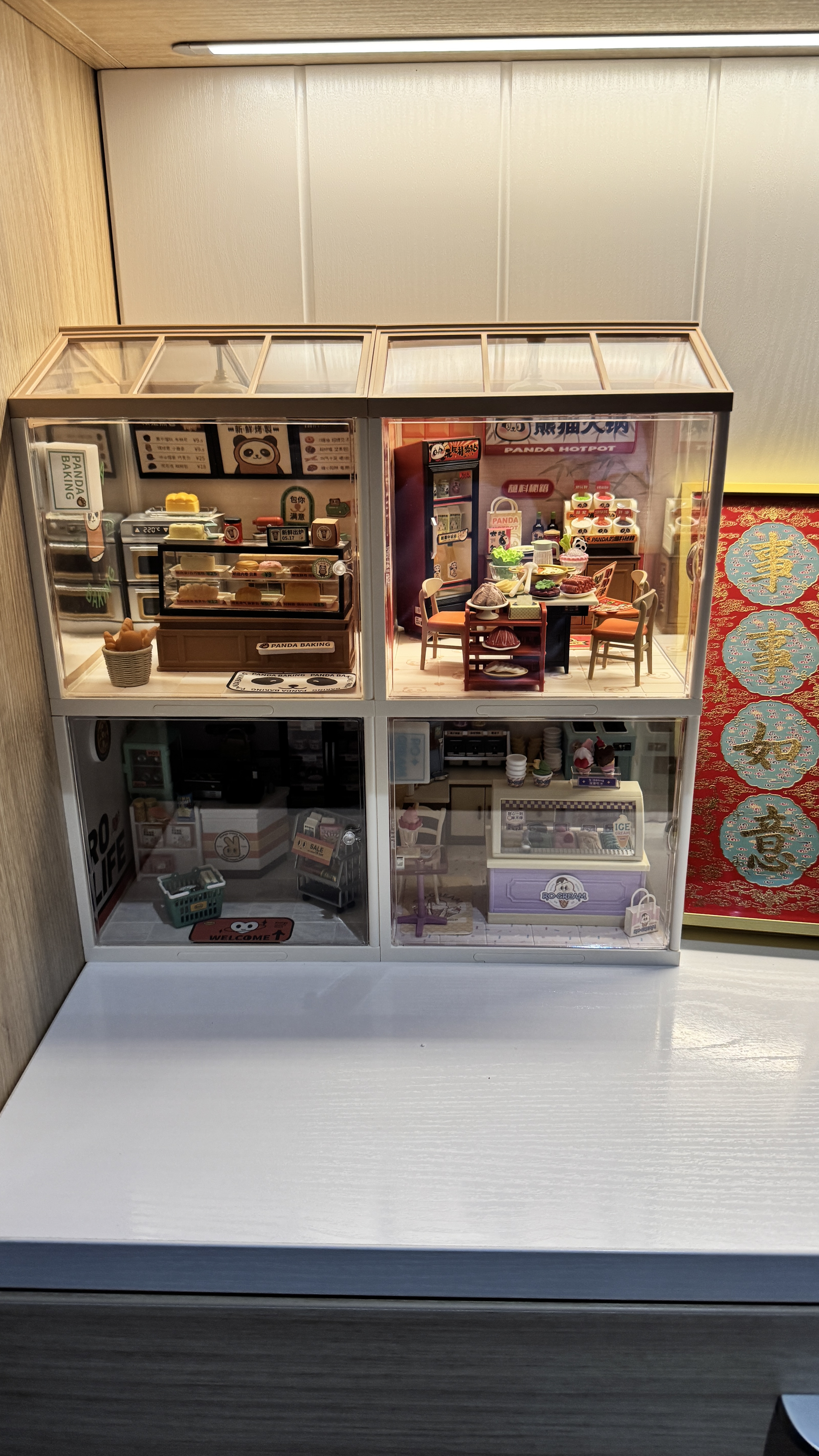 若来（Rolife）超级世界火锅店diy手工小屋积木拼装玩具儿童女孩生日礼物女生 实拍图