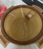 希乐扣Cilock玻璃饭盒上班族带饭 微波炉可加热餐盒便当盒大容量保鲜盒 大圆形 实拍图