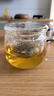 富光花茶杯透明茶杯内胆茶水分离杯办公室玻璃杯子水杯350ml 实拍图