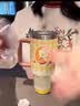 星巴克（Starbucks）杯子 小熊甜品屋系列不锈钢杯 大容量水杯 便携随行杯 男女士送礼 大容量不锈钢吸管杯1270ml 实拍图