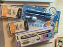 晨光文具小学生钢笔套装暑假练字开学必备热可擦正姿写字笔（钢笔*2 润笔器*1）不含墨囊 HAFP2321蓝杆 实拍图