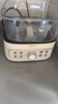 美的（Midea）电蒸锅电蒸箱家用双层多功能大容量全自动蒸锅一锅多用蒸菜蒸汽神器蒸笼 蒸煮一体蒸汽锅 10.8L 【升级环绕蒸｜上蒸下煮】2323H02 实拍图