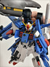 万代（BANDAI）万代 MG系列 高达模型 1/100 敢达拼装拼插模型 男孩生日玩具礼物 MG 全装甲ZZ高达 KA版 实拍图