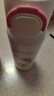 杯具熊（BEDDYBEAR）海浪双饮保温杯男女便携杯套吸管水杯大容量学生杯子500ml裙裙KT 实拍图