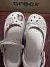 卡骆驰（CROCS）白鹿同款经典芭蕾鞋舒适轻便休闲鞋女鞋|211994 石英粉-6UR 35 (220mm) 实拍图