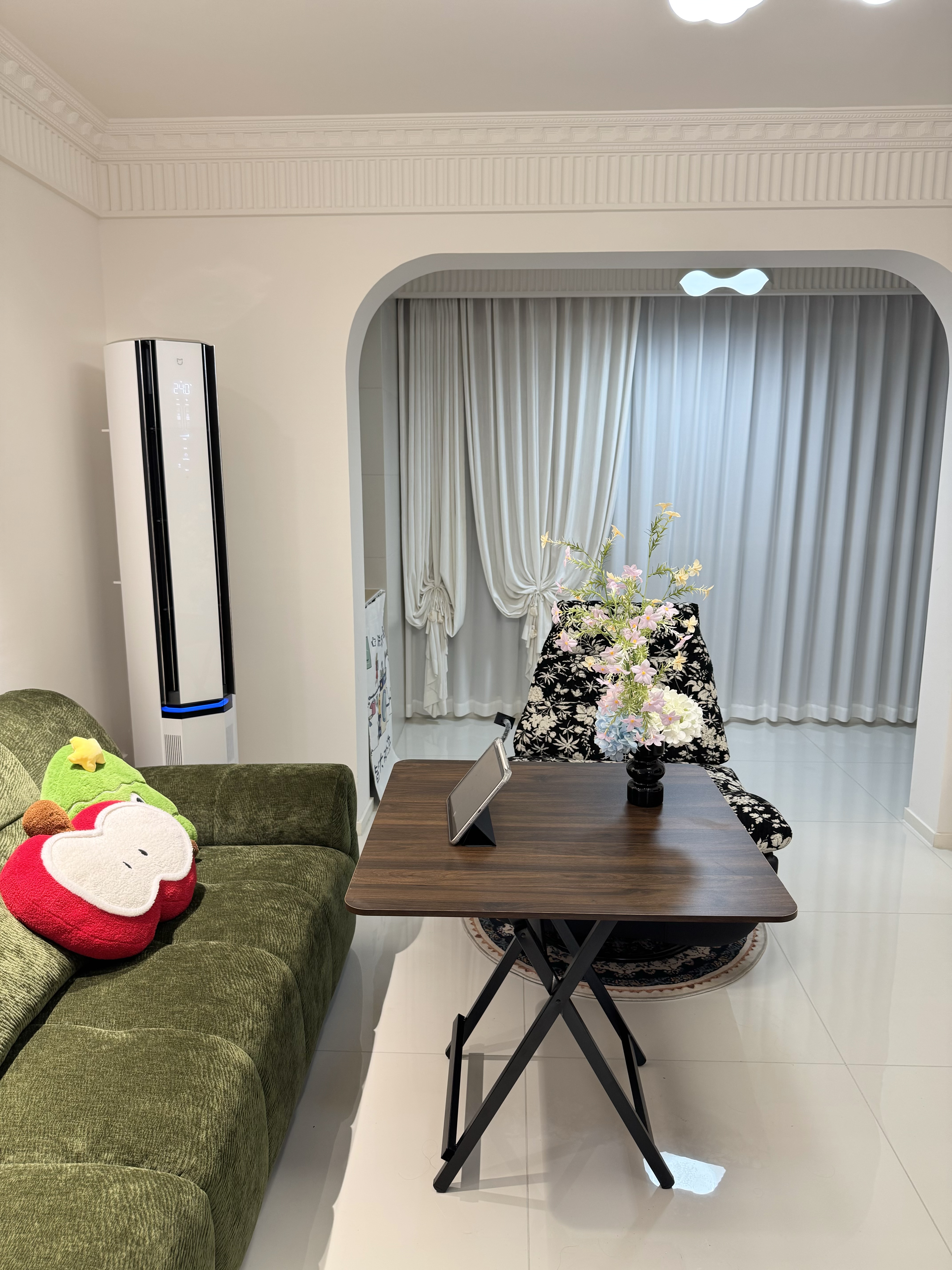 木双福折叠桌餐桌小户型家用客厅吃饭桌子户外摆摊桌子出租房便携小方桌 实拍图