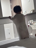 丸丫K2婴儿床围栏宝宝防摔防护栏床边护栏档板免打钉三面卡其1.8+2+2 实拍图