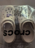 卡骆驰（CROCS）贝拉洞洞鞋沙滩鞋包头女鞋厚底拖鞋|210062 冬日白 -11S（含智必星） 35 (210mm) 实拍图