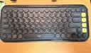 罗技（Logitech）POP ICON KEYS无线蓝牙键盘 AI轻音薄膜电脑办公键盘鼠标套装mac ipad键鼠套装泡泡键盘自定义85键 POP ICON COMBO 黑色 实拍图