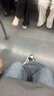 特步情侣男女板鞋小白鞋空军一号春夏透气耐磨百搭运动板鞋休闲鞋 实拍图