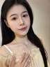 VLIFE蝴蝶流苏项链女款2026年新款小锁骨链女神节送女友生日礼物 光影蝴蝶 项链 实拍图