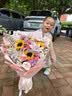 ASK JUNIOR国风婴幼裙子旗袍领连衣裙儿童网纱裙花卉印花裙装 实拍图