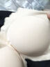 金三塔真丝无尺码桑蚕丝氨纶无痕内衣女无钢圈聚拢背心式光面文胸 肤色 M 实拍图