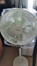 美的（Midea）【幸运草安睡1S】一级能效直流变频声控电风扇家用遥控卧室静音落地扇台式桌面抗菌大风力转页扇 实拍图