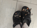 卡骆驰（CROCS）经典洞洞鞋轻便百搭女沙滩鞋包头拖鞋男鞋|10001 黑色-001(含智必星) 46 /47(300mm) 实拍图