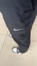 耐克NIKE男运动裤春夏训练直筒梭织休闲裤运动长裤FB7491-010黑XL 实拍图