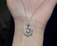 中国黄金（CHINA GOLD）蓝桉与鸟925银项链女生2026新款吊坠情生日618送女朋友送老婆礼物 【京速达】蓝桉与鸟项链【中金礼盒】 实拍图