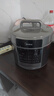 美的（Midea）饺子王电压力锅6L家用电锅全自动智能预约饭煲无水焗双胆开盖火锅高压锅MY-E6910 实拍图