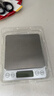 拜杰电子秤厨房秤不锈钢秤面烘培秤克秤食物秤3kg/0.1g咖啡电子秤克称 实拍图