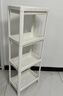 宜家（IKEA）维灰恩多层置物架夹缝架卫生间浴室家用收纳架搁架单元角架 白色37x23x70 实拍图