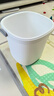 ecoco水桶9L手提式带盖学生宿舍洗漱桶儿童泡脚桶塑料小水桶E24146标配 实拍图