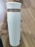 乐扣乐扣（LOCK&LOCK）菲特旋转盖轻量保温杯男女学生茶水杯子LHC4131IVY米白色450ml 实拍图
