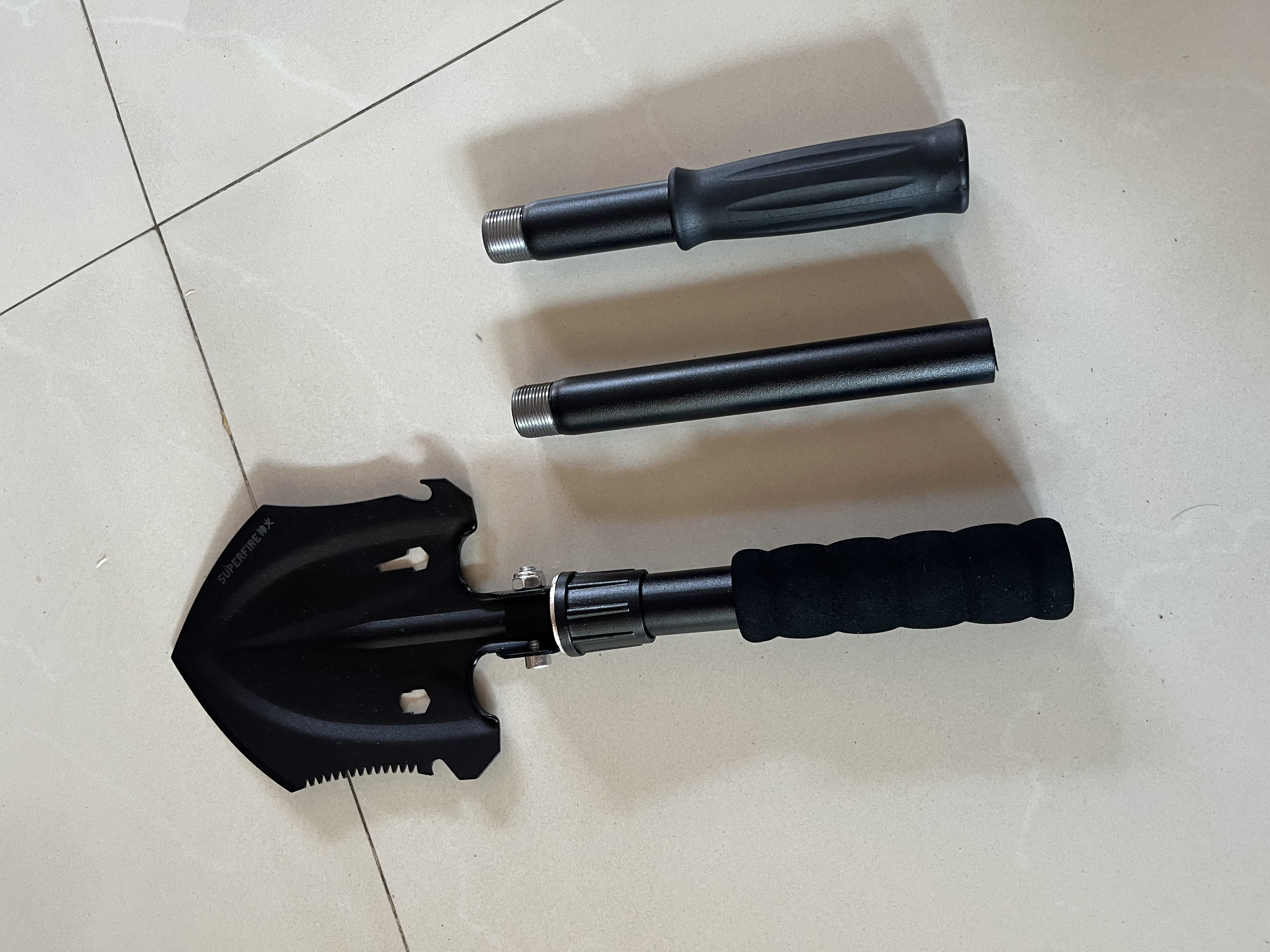 神火（SupFire）BG19多功能户外工兵铲铁锹车载装备兵工铲折叠野外铲子军工铲用品 实拍图