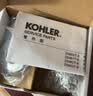 科勒（KOHLER）角阀龙头冷热水阀门开关马桶4分角阀铜合金K-25461T(两只) 实拍图