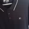 FILA 斐乐官方男装针织短袖领航POLO衫夏季商务休闲凉感上衣 正黑色-BK XL 180/100A/XL 实拍图