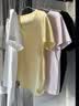 森马（Semir）短袖t恤女短款合体显瘦正肩内搭26夏凉感修身打底衫109326100001 实拍图