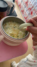 licheers宝宝自主进食勺子婴儿勺子1-2岁训练勺吃饭辅食勺硅胶宝宝吃饭勺 实拍图