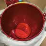 齐鲁安然 加厚消防桶8L 灭火桶 消防圆桶铁桶 演习黄沙桶 加油站消防器材 扑火工具消防水桶8升 实拍图